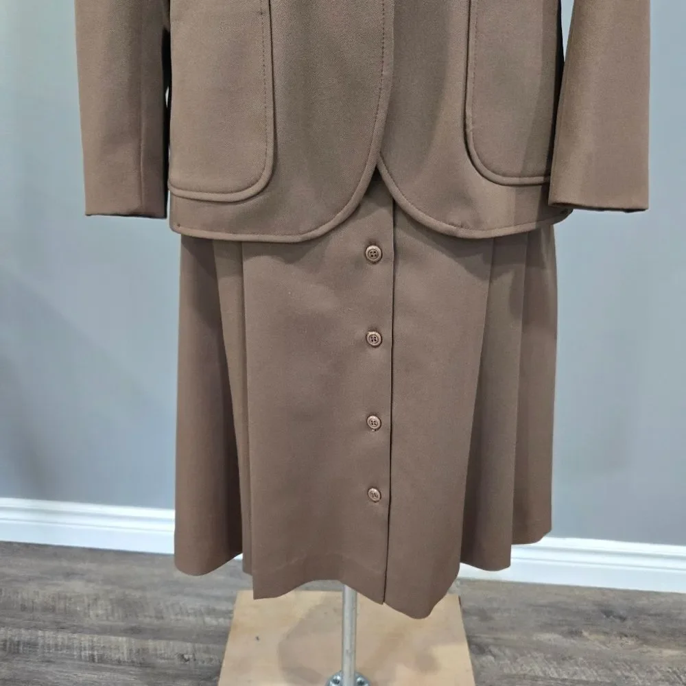 🐢 Vintage Jack Winter Skirt Suit